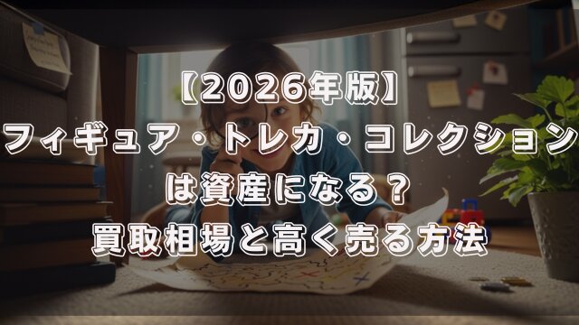 【2026年版】フィギュア・トレカ・ホビーコレクションは資産になる？買取相場と高く売る方法